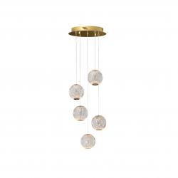 LAMPARA 5L LED·AUSTRAL·ORO Ø32 - Imagen 2