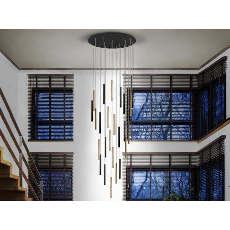 LAMP·VARAS·ORO/NEGRO 25L DIM - Imagen 1