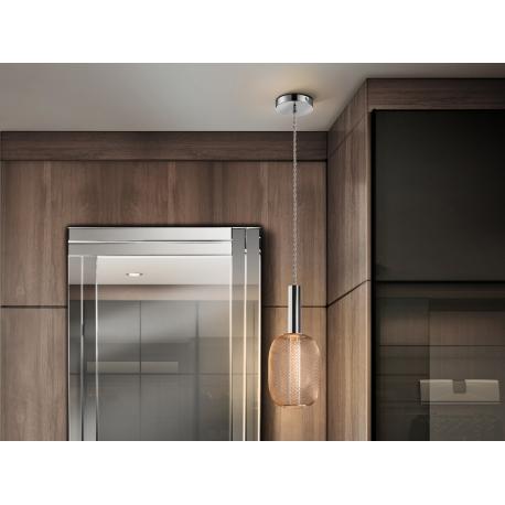 LAMPARA 1L ·MICRON· CROMO/ORO - Imagen 1