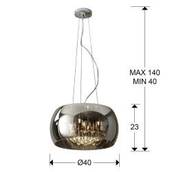 COLGANTE ARGOS Ø40 - Imagen 3