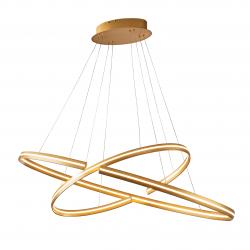 LAMPARA GRANDE·ELIPSE· ORO DIM - Imagen 2
