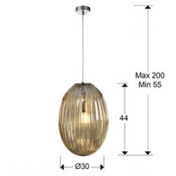 LAMP. 1L ·OVILA · COÑAC 30Ø - Imagen 3