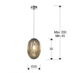 LAMP. 1L ·OVILA· COÑAC 20Ø - Imagen 3