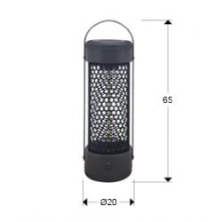 ESTUFA FAROL·HEAT BLACK·1200W - Imagen 3