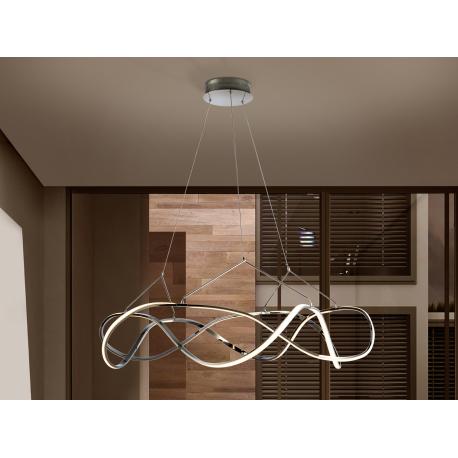 LAMP. LED·MOLLY·110Ø CROMO DIM - Imagen 1