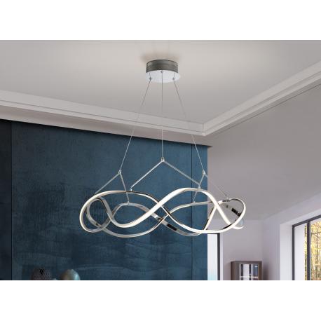 LÁMPARA LED ·MOLLY· 80Ø CROMO - Imagen 1
