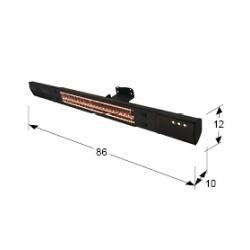 ESTUFA PARED ·HEAT MUSIC· 1500W - Imagen 3