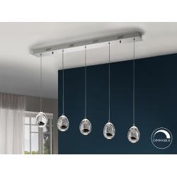 LAMPARA ·ROCIO· 5 LED CROMO - Imagen 1