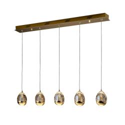 LAMPARA ·ROCIO· 5 LED ORO - Imagen 2