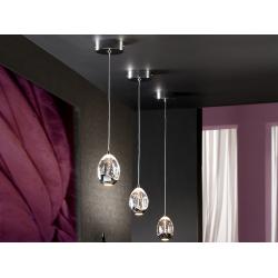 LAMPARA ·ROCIO· 1 LED CROMO - Imagen 1