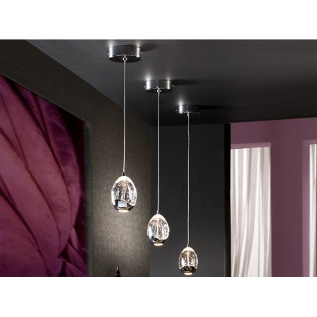 LAMPARA ·ROCIO· 1 LED CROMO - Imagen 1