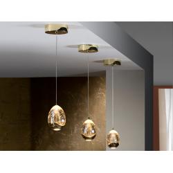 LAMPARA ·ROCIO· 1 LED ORO - Imagen 1