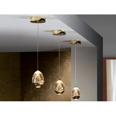 LAMPARA ·ROCIO· 1 LED ORO - Imagen 1