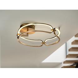 PLAFON LED·COLETTE· Ø47 ORO ROSA - Imagen 1