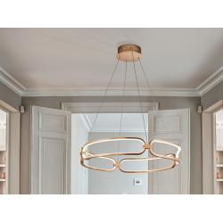 LAMP. LED·COLETTE·60Ø ORO ROSA DIM - Imagen 1