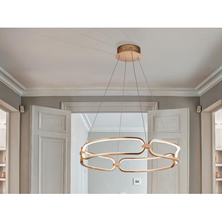 LAMP. LED·COLETTE·60Ø ORO ROSA DIM - Imagen 1