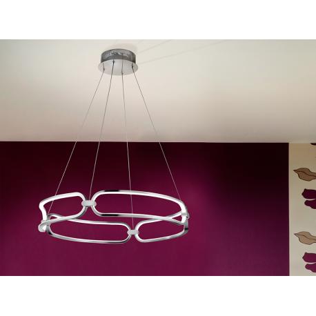 LÁMPARA LED ·COLETTE·60Ø CROMO - Imagen 1