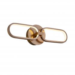 APLIQUE 2L LED·COLETTE· ORO ROSA - Imagen 2