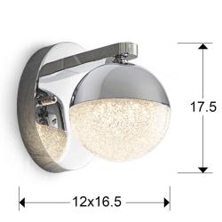 APLIQUE 1L LED ·SPHERE· Ø12 - Imagen 3