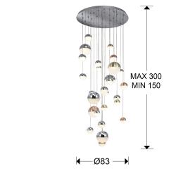LAMP.27L LED·SPHERE·COLØ80 DIM - Imagen 3