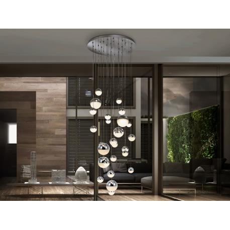 GRAN LAMP·SPHERE·Ø80 27L CROMO CCT - Imagen 1