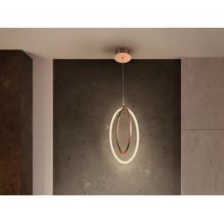 LAMPARA LED ·OCELLIS·22Ø ORO ROSA - Imagen 1