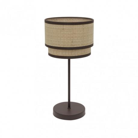 Sobremesa Alto Roque 1xe27 Natural/marron 60x30x30 Cm - Imagen 1