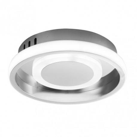 Plafon 20w 3000-4000-6000k Elma Cromo 5,5x21x21 Cm 1900 Lm C/memoria De Color De Luz - Imagen 1
