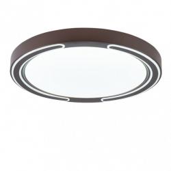 Plafon 72w Asher Marron 3000-4000-6500k 5616lm  6x50x50cm Remoto+reg.int+memoria