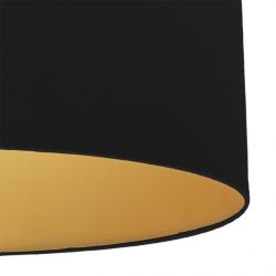 Colgante Anuska 1xe27 Negro/negro-oro Regx50x50 Cm