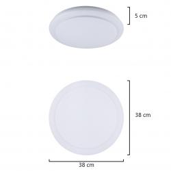 PLAFON NUNO BLANCO LED 48W 3840LM 4000K