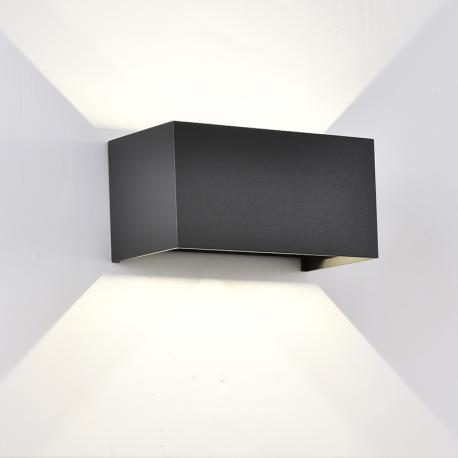 DAVOS APLIQUE EXTERIOR LED* 4*6W 2700K DIM NEGRO