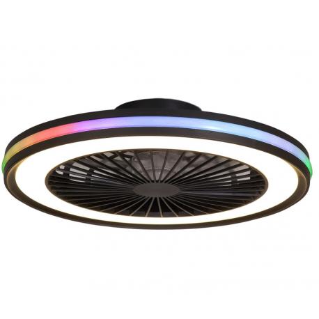 GAMER Plafón LED 60W Ventilador 26W