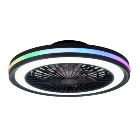 GAMER Plafón LED 40W Ventilador 20W