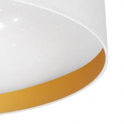 Plafon 96w Anuska Blanco/oro 7488lm 3000-4000-6500k 12x60x60 Cm