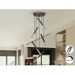 EDNA-LAMPARA 5L NEGRO-ORO DIM