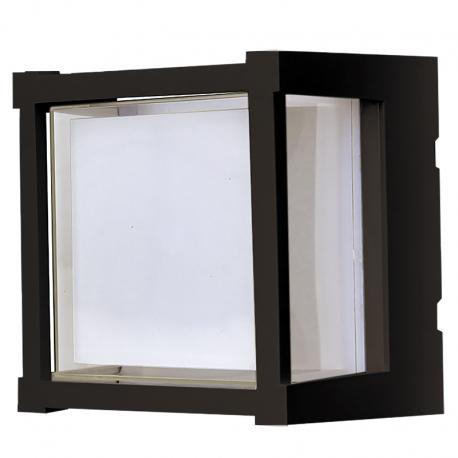 CREEK PLAFON/APLIQUE EXTERIOR NEGRO LED IP65 - 15W - CCT