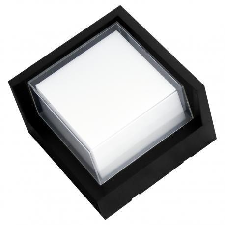 CREEK APLIQUE EXTERIOR NEGRO LED IP65 - 15W - CCT