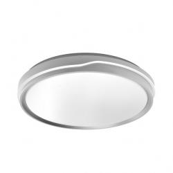 Plafon Anuar 60w 3000-4200-6500k Blanco/plata  7,5x50x50cm 5400lm C/remoto