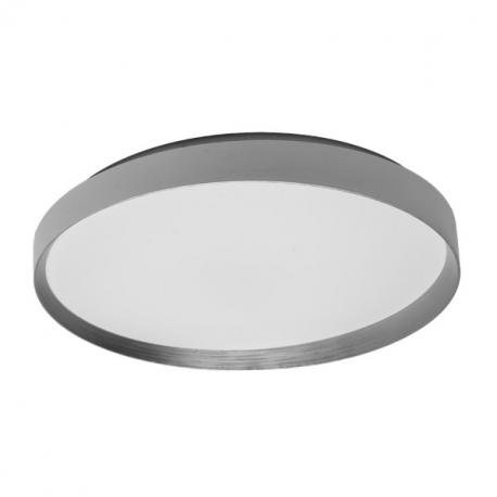 Plafon Alora 60w 3000-4200-6500k Blanco/plata 4,8x50x50cm 5400lm C/remoto