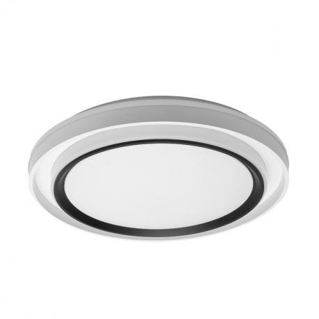 Plafon Meyer 60w 3000-4200-6500k Blanco/negro 5,5x50x50cm 5400lm C/remoto