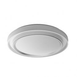 Plafon Meyer 60w 3000-4200-6500k Blanco/plata 5,5x50x50cm 5400lm C/remoto