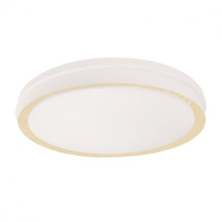 Plafon Anuar 60w 3000-4200-6500k Blanco/haya  7,5x50x50cm 5400lm C/remoto Y Memoria