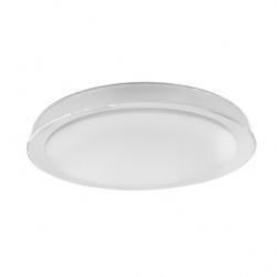 Plafon Bianca 60w 3000-4200-6500k Blanco/plata 7x50x50cm 5400lm C/remoto Y Memoria