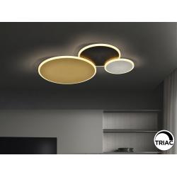 UMBRA- PLAFON ORO-NEGRO-BLANCO