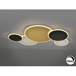 UMBRA-PLAFON GRAN ORO-NEGRO-BLANCO