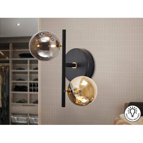 DARK-APLIQUE 2L NEGRO-LATON