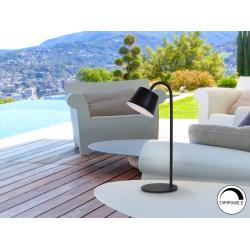 CUCO-SOBREMESA LED NEGRO