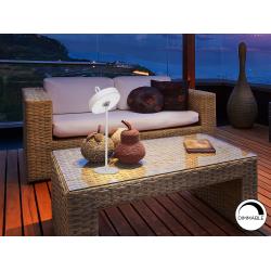 GONG- SOBREMESA LED BLANCO