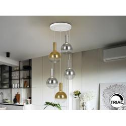 MATICES-LAMPARA 5L BLANCO-SMOKE-ORO